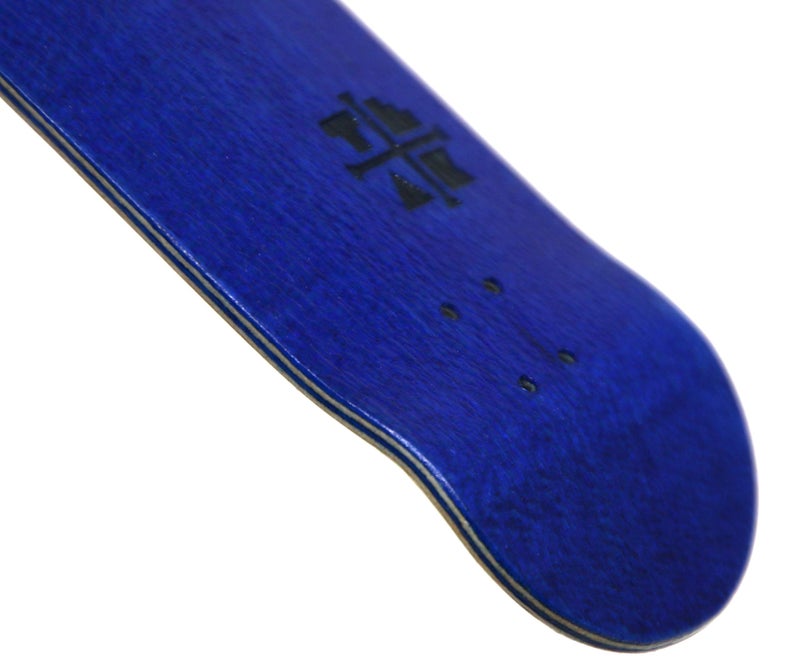 Teak Tuning 32mm Pro Fingerboard Complete - Fully Assembled with Pro Level Components - Pro Shaped Wooden Deck (32x97mm), UltraSpin Bearing Wheels, Prodigy Gen2 Trucks - Blue Blizzard - Image 4